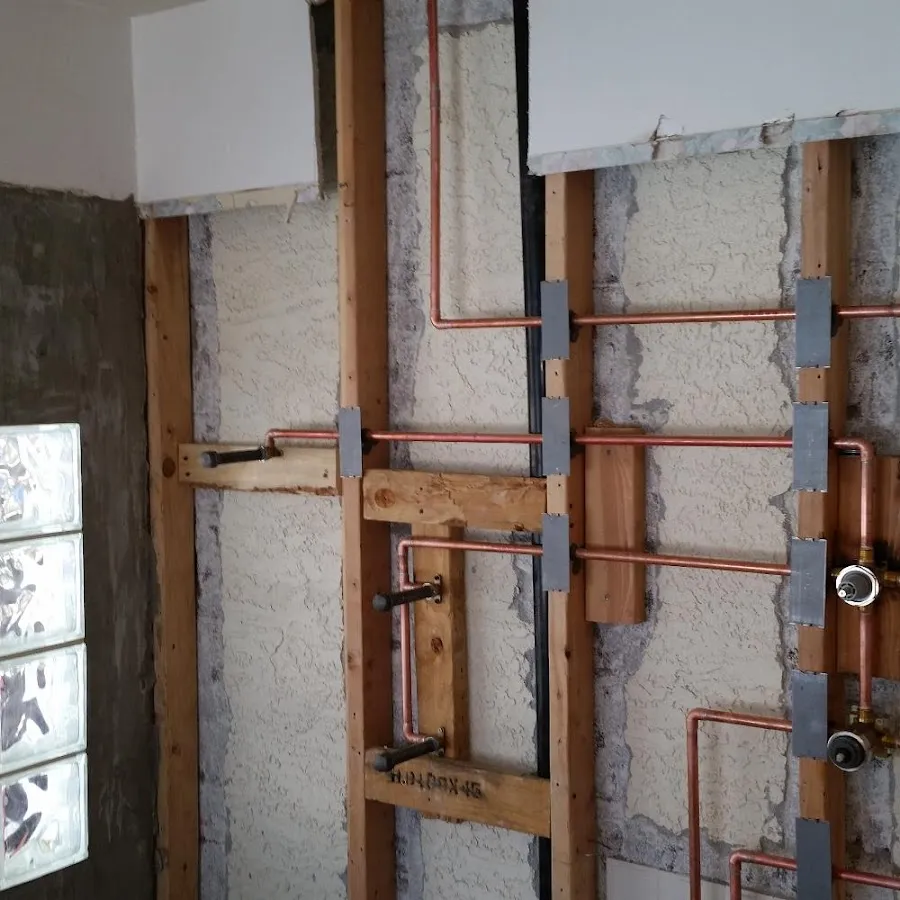 Copper pipe installation for Burst Pipe Repair in Mack